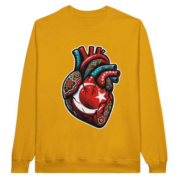 Turkiye Heart Unisex Sweatshirt