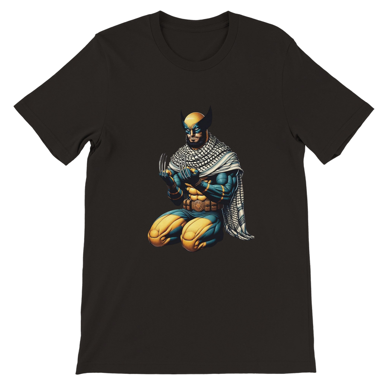 Wolverine W/Keffiyeh Premium Unisex Crewneck T-shirt