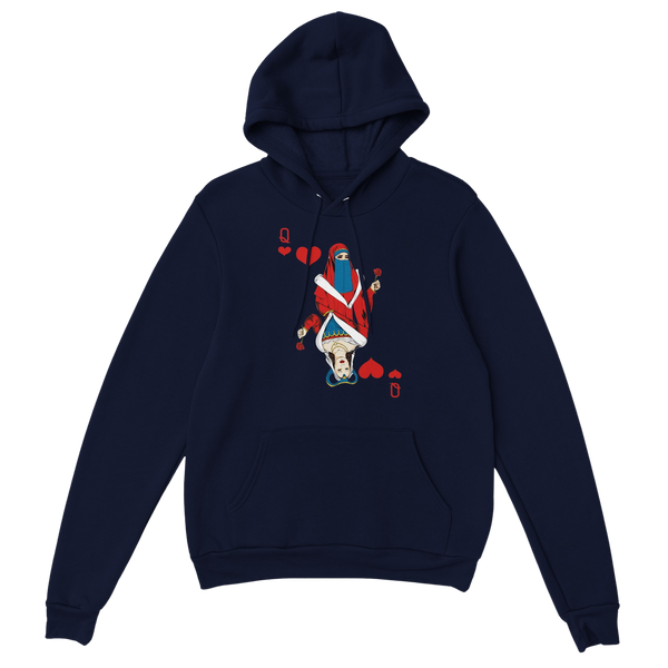 Queen Of Hearts Premium Unisex Hoodie