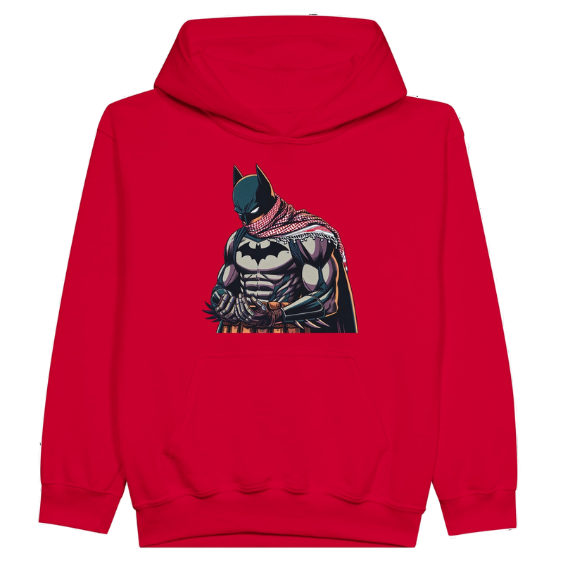 Batman Dua W/ Keffiyeh Kids Hoodie