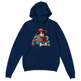 Luffy Eating Unisex Pullover Hoodie