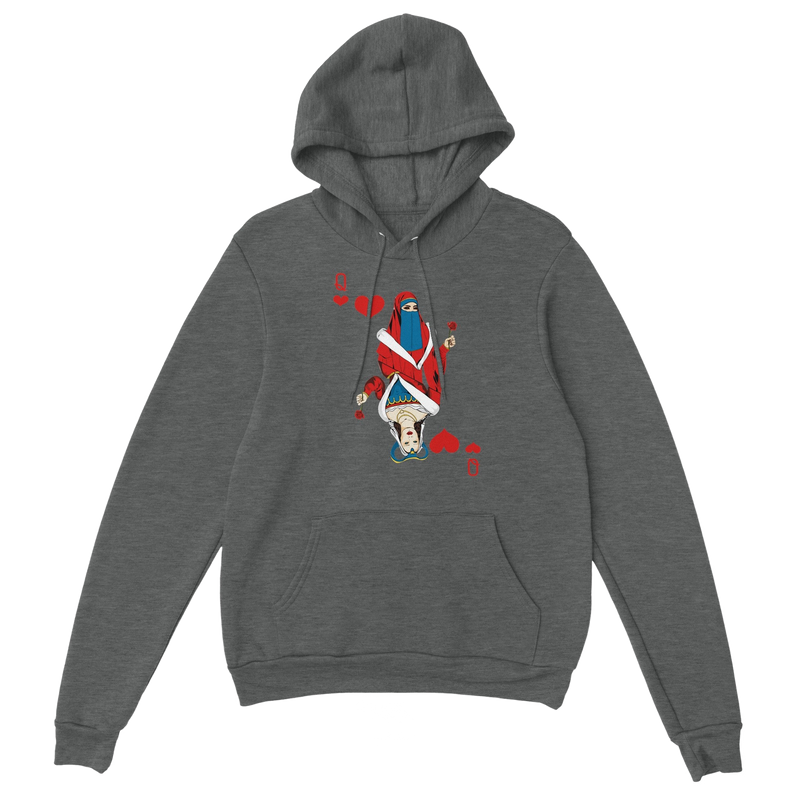 Queen Of Hearts Premium Unisex Hoodie