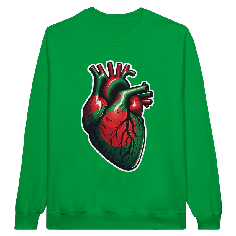 Bangladesh Heart Unisex Sweatshirt