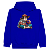 Luffy Eating Kids Pullover Hoodie