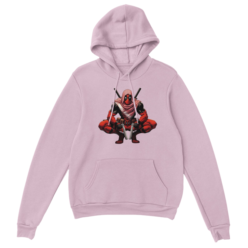 Deadpool w/ Keffiyeh Unisex Pullover Hoodie