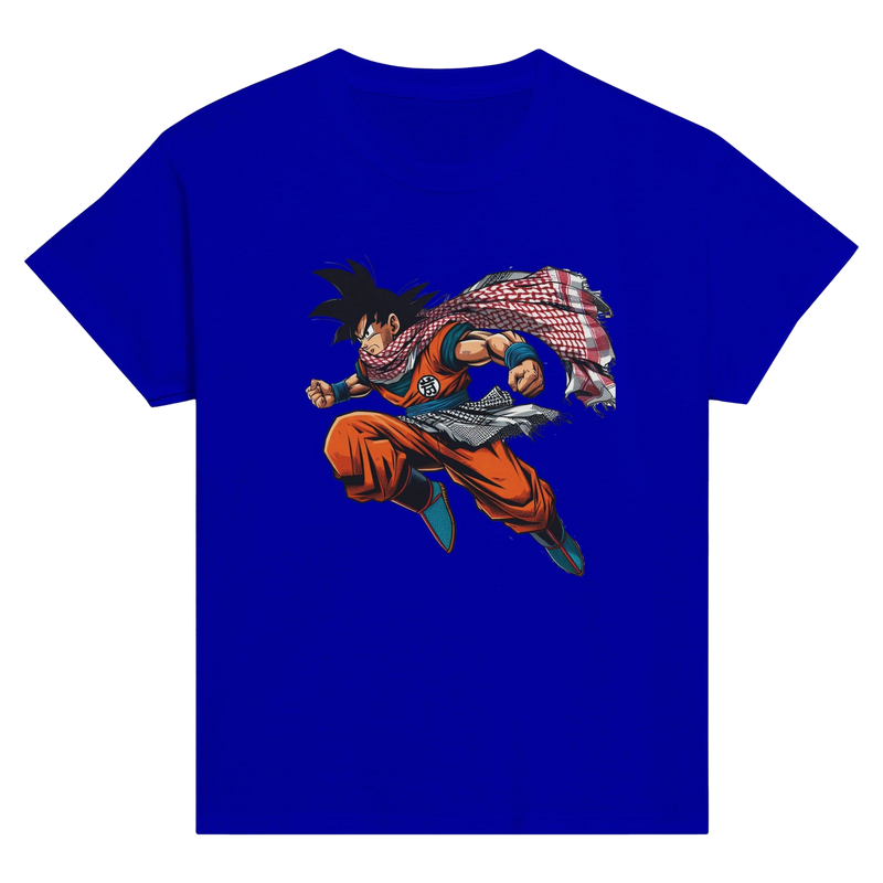 Goku W/Keffiyeh Kids Crewneck T-shirt