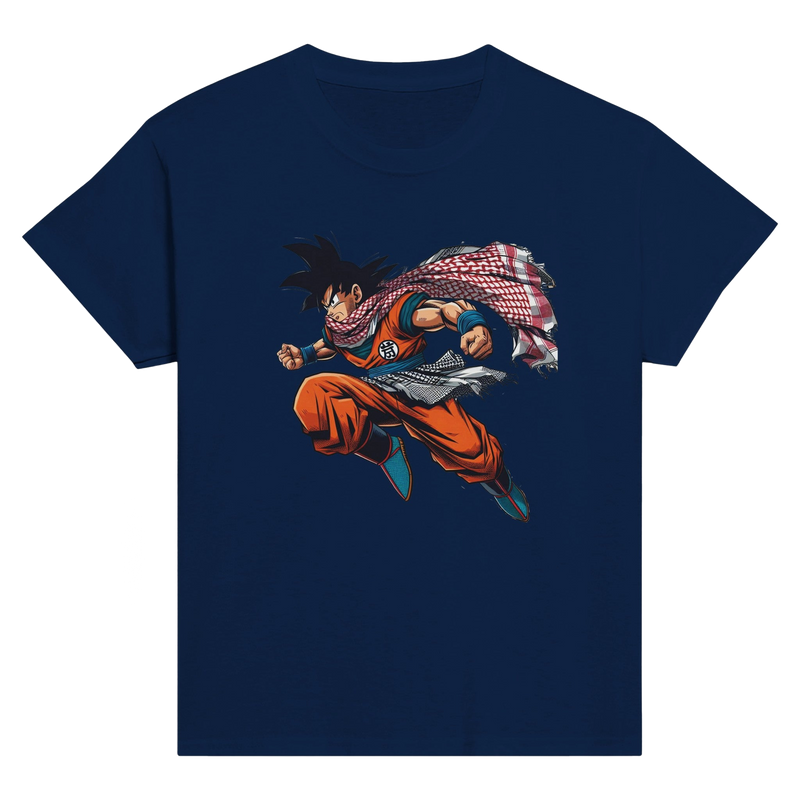 Goku W/Keffiyeh Kids Crewneck T-shirt