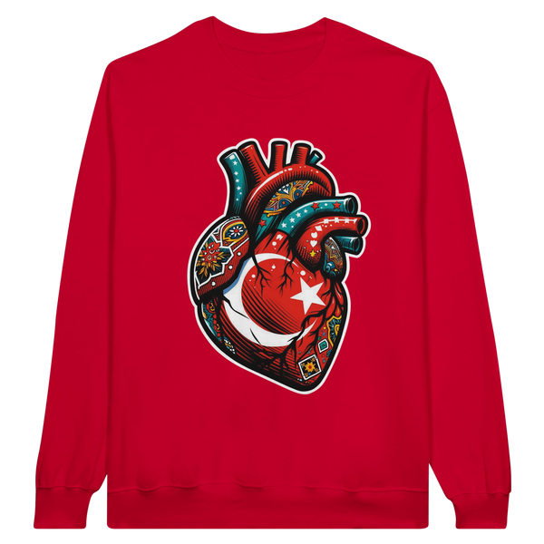 Turkiye Heart Unisex Sweatshirt