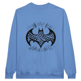 Batman Symbol W/Keffiyeh Crewneck Sweatshirt