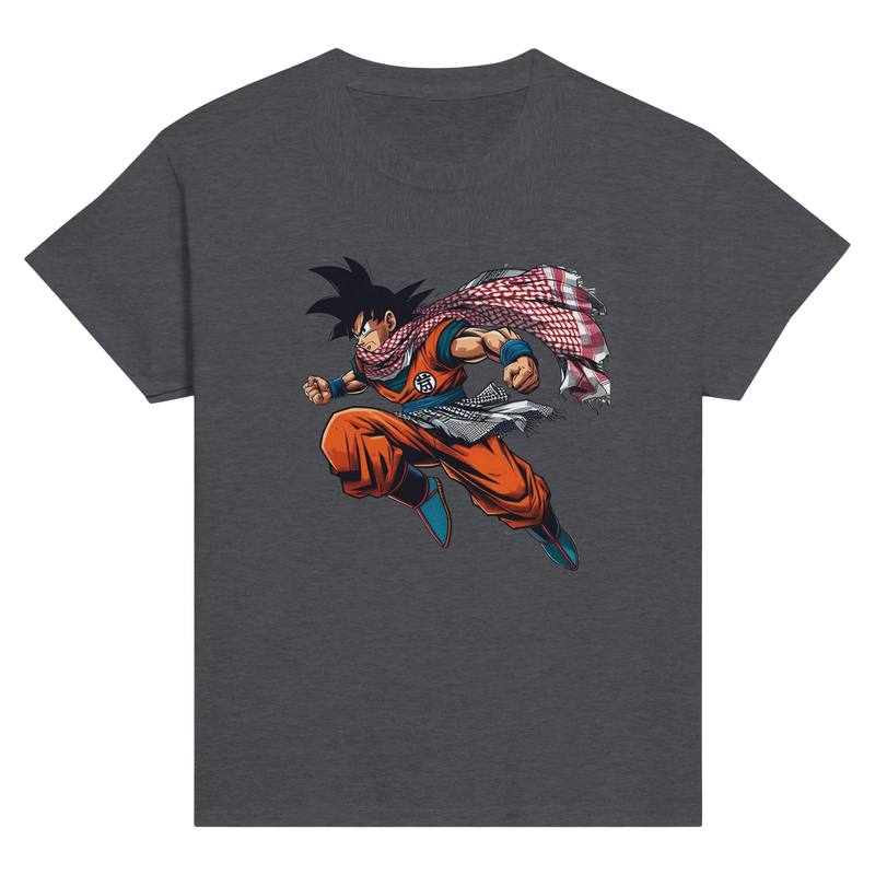 Goku W/Keffiyeh Kids Crewneck T-shirt