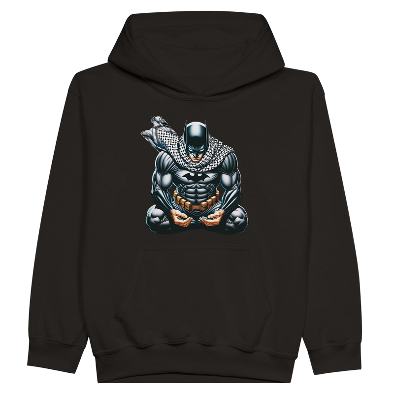 Batman W/ Keffiyeh Kids Hoodie