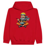 Naruto Eating Ramen Kids Pullover Hoodie