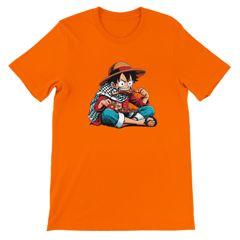 Luffy Eating Unisex Crewneck T-shirt