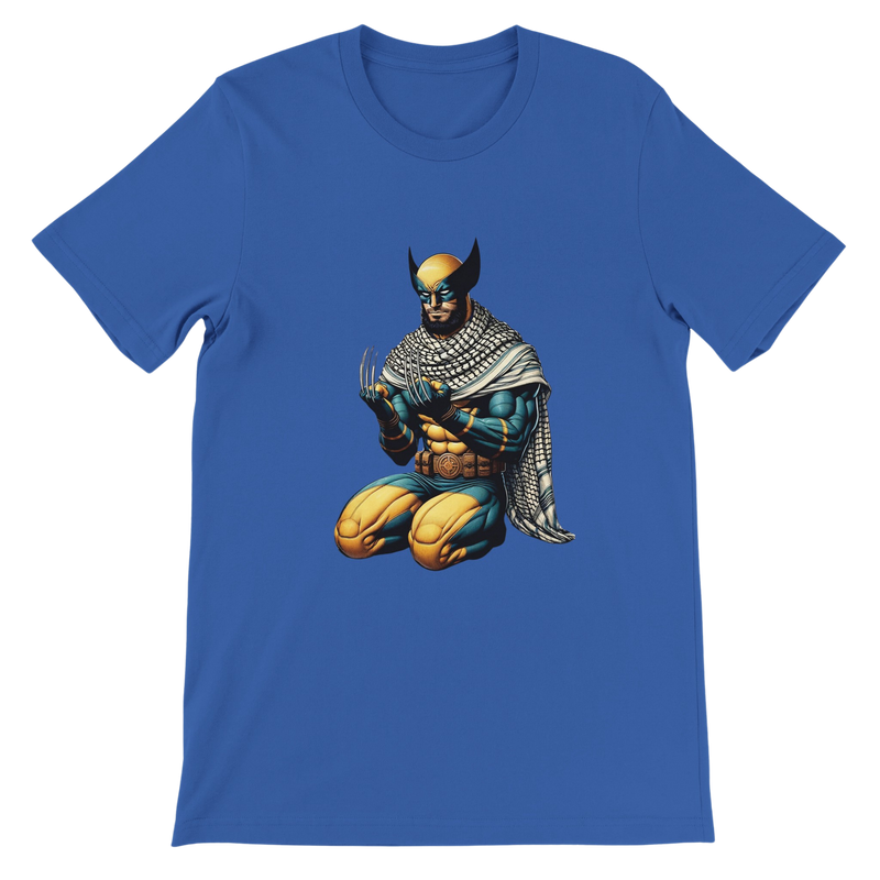 Wolverine W/Keffiyeh Premium Unisex Crewneck T-shirt