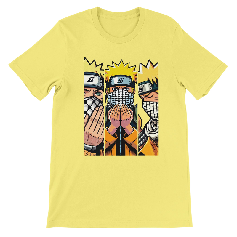 Naruto W/Keffiyeh Premium Unisex Crewneck T-shirt