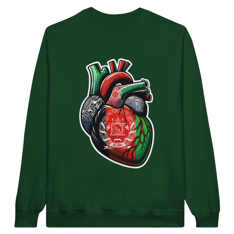 Afghanistan Heart Unisex Sweatshirt