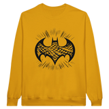 Batman Symbol W/Keffiyeh Crewneck Sweatshirt