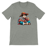 Luffy Eating Unisex Crewneck T-shirt