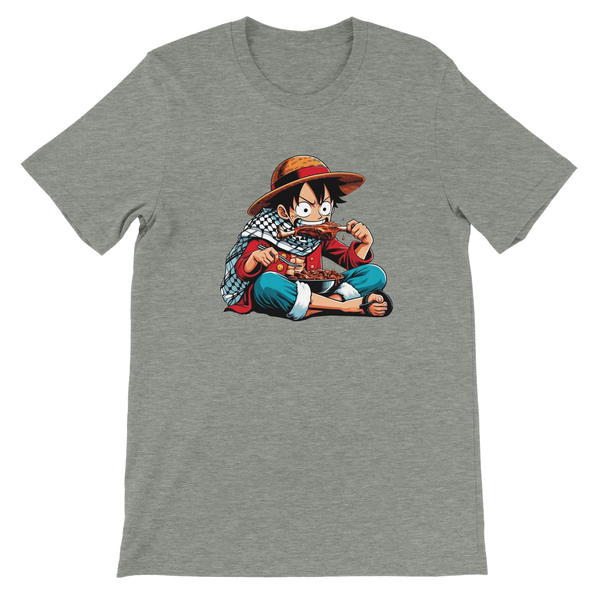 Luffy Eating Unisex Crewneck T-shirt