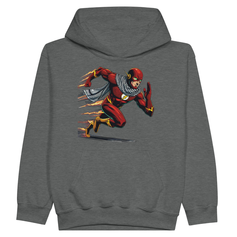 The Flash W/ Keffiyeh Kids Hoodie