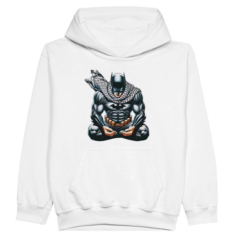 Batman W/ Keffiyeh Kids Hoodie