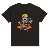 Naruto Eating Ramen Kids Crewneck T-shirt