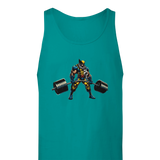 Wolverine W/Keffiyeh Deadlifting Unisex Tank Top