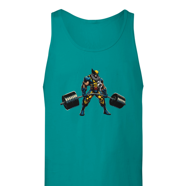 Wolverine W/Keffiyeh Deadlifting Unisex Tank Top