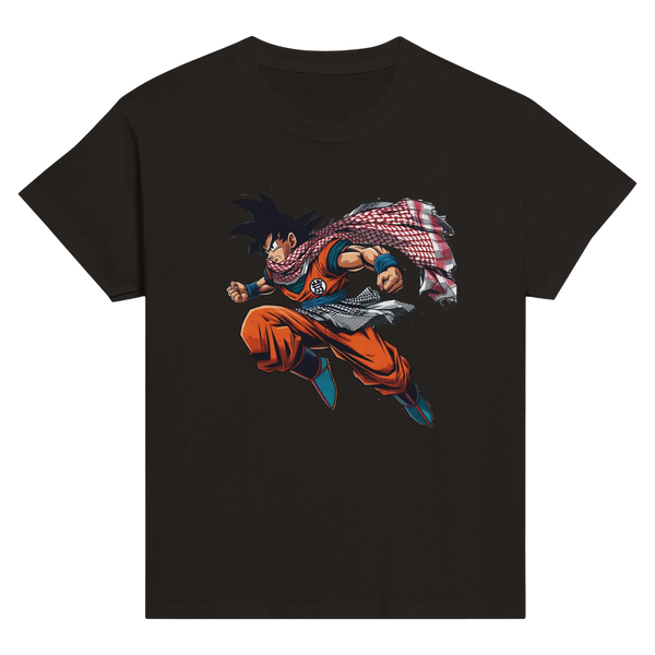 Goku W/Keffiyeh Kids Crewneck T-shirt