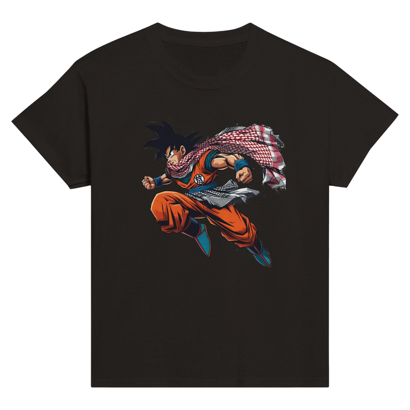 Goku W/Keffiyeh Kids Crewneck T-shirt