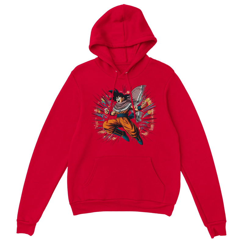 Goku W/ Red Keffiyeh Unisex Hoodie