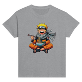 Naruto Eating Ramen Kids Crewneck T-shirt