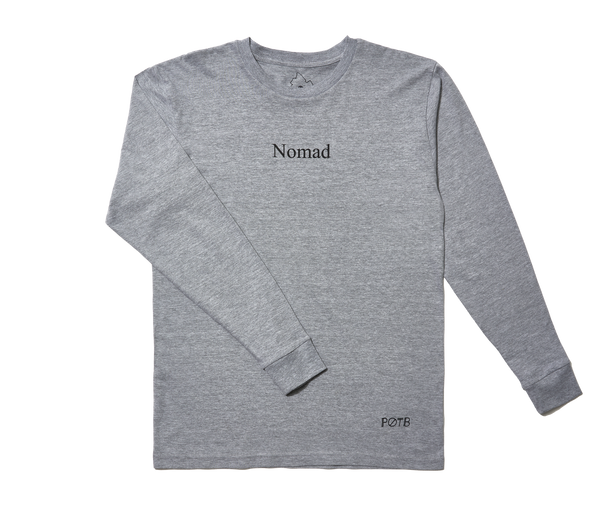 NO:MADIC PREMIUM LONG SLEEVE SHIRT -ATHLETIC GREY